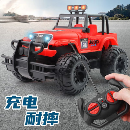 Remote Control Car Off-Road Vehicle Rechargeable High-Speed Remote Control Car Drift Racing Electric Children's Toy Car for Kids Boys - image 1