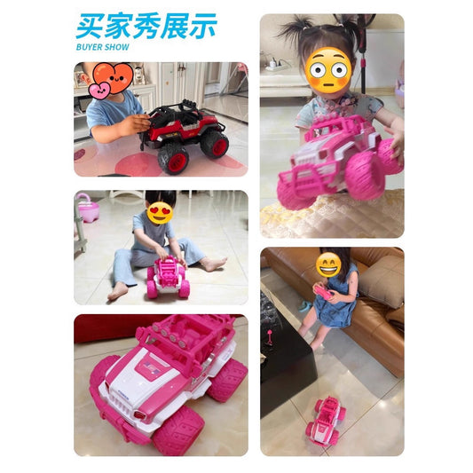 Extra Large Remote Control Off-Road Vehicle Charging Electric Car Kidsren's Toy Gesture Remote Control Four-Wheel Drive Climbing Drift High-Speed Racing - image 2