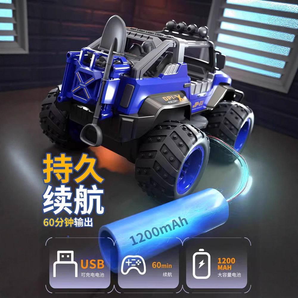 Extra Large Remote Control Off-Road Vehicle Charging Electric Car Kidsren's Toy Gesture Remote Control Four-Wheel Drive Climbing Drift High-Speed Racing - image 3