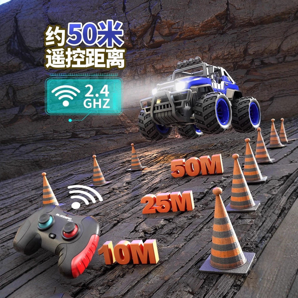 Extra Large Remote Control Off-Road Vehicle Charging Electric Car Kidsren's Toy Gesture Remote Control Four-Wheel Drive Climbing Drift High-Speed Racing - image 4