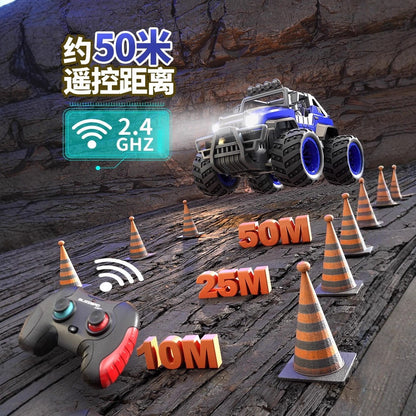 Extra Large Remote Control Off-Road Vehicle Charging Electric Car Kidsren's Toy Gesture Remote Control Four-Wheel Drive Climbing Drift High-Speed Racing - image 4