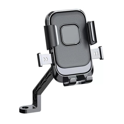 Motorcycle Mobile Phone Holder Navigation Support Frame Electric Vehicle Bicycle Anti-Shake Fixed One-Hand Retrieval Shock Absorption Riding - image 5