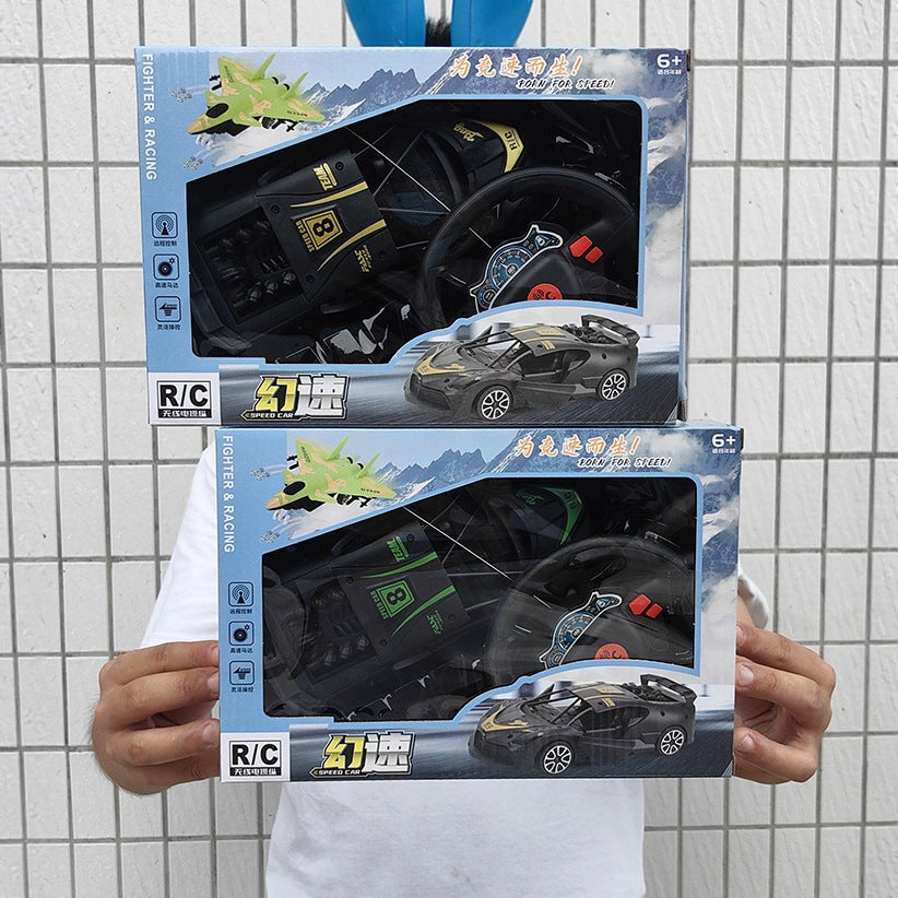 Children's Wireless Remote Control Car with Two-Way Door Opening Racing Remote Control Model Boy's Toy Institution Enrollment Gift - image 1