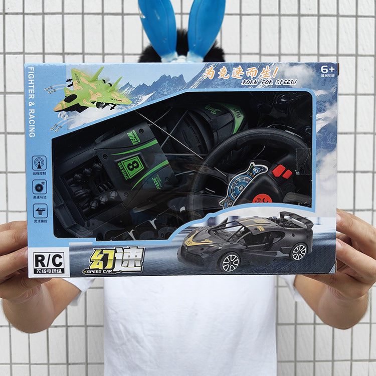 Children's Wireless Remote Control Car with Two-Way Door Opening Racing Remote Control Model Boy's Toy Institution Enrollment Gift - image 3