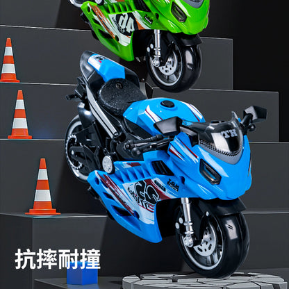 Simulated New Model Sound and Light Music Motorcycle Sports Car Model Children's Inertial Toy Car Boy Gift Wholesale - image 4