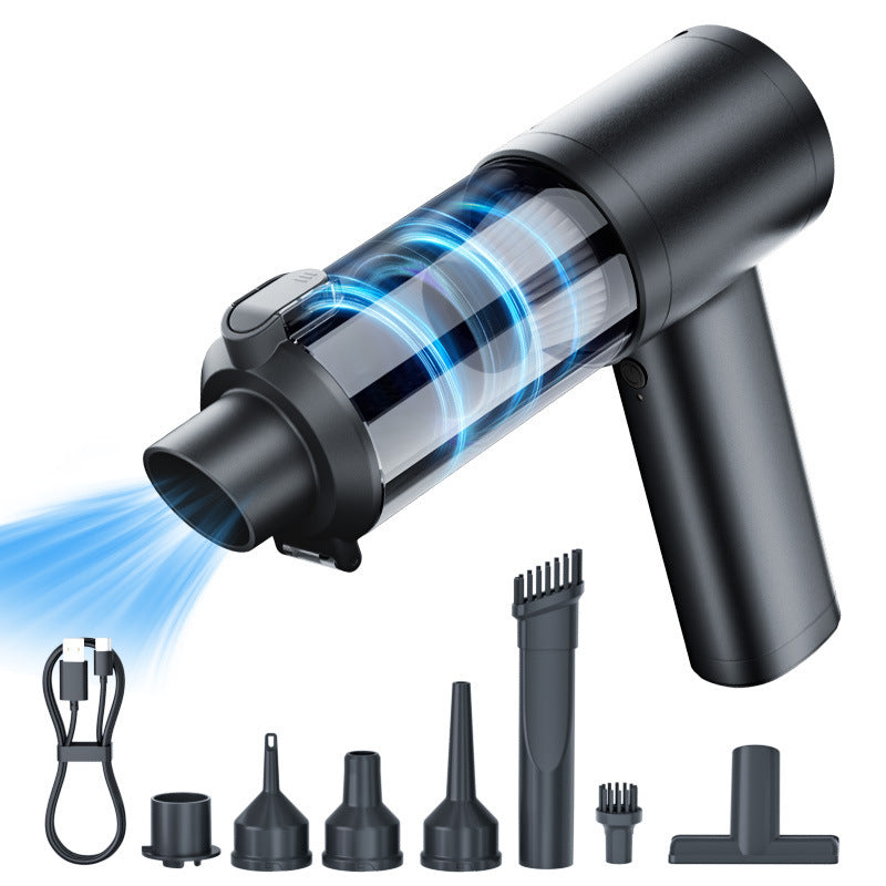 Car Vacuum Cleaner with Super Powerful Suction, Wireless Handheld, Small and Portable, Designed for Cars, with Suction and Blowing Functions - image 1