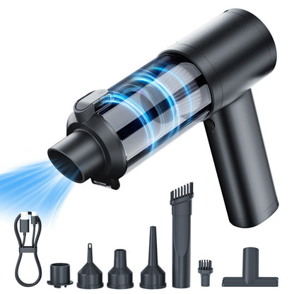 Car Vacuum Cleaner with Super Powerful Suction, Wireless Handheld, Small and Portable, Designed for Cars, with Suction and Blowing Functions - image 1