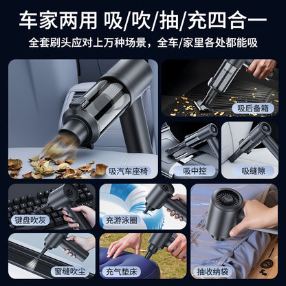 Car Vacuum Cleaner with Super Powerful Suction, Wireless Handheld, Small and Portable, Designed for Cars, with Suction and Blowing Functions - image 4