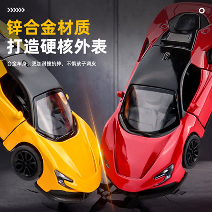1:43 Four-Door Alloy Toy Car Off-Road Sports Car Model for Children Aged 3-6, Pull-Back Toy Car Gift - image 4