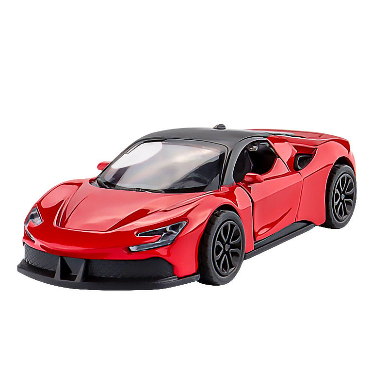 1:43 Four-Door Alloy Toy Car Off-Road Sports Car Model for Children Aged 3-6, Pull-Back Toy Car Gift - image 5