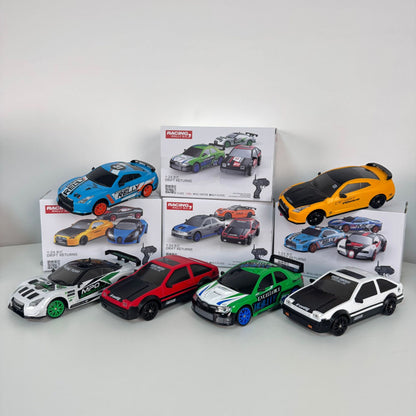 Cross-Border 1:24 Drift Remote Control Car Small Four-Wheel Drive Racing Car Rechargeable High-Speed Children's Toy Car Model Wholesale - image 1
