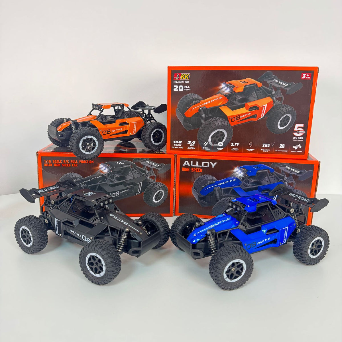 Cross-Border 1:24 Drift Remote Control Car Small Four-Wheel Drive Racing Car Rechargeable High-Speed Children's Toy Car Model Wholesale - image 2