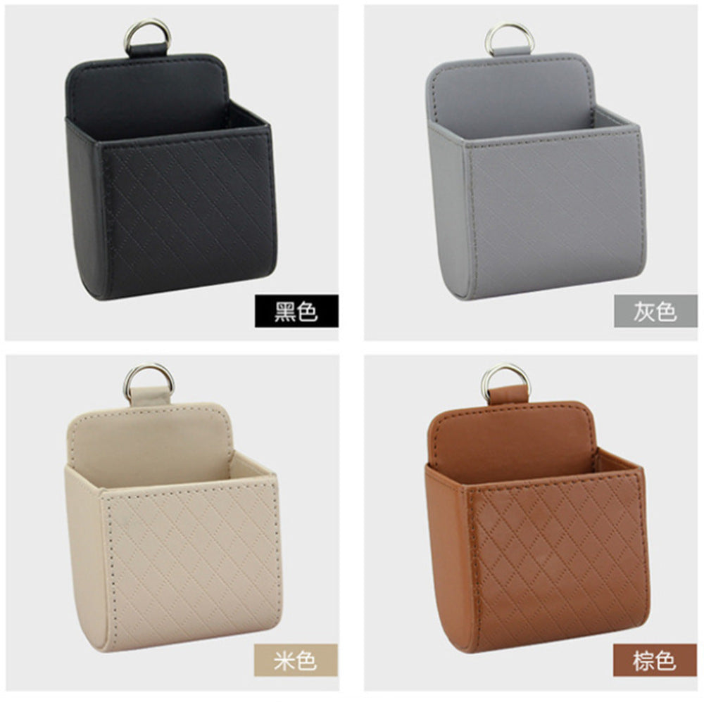 Air Outlet Car Mobile Phone Storage Bag Car Supplies Bag Car Storage Box Hanging Car Storage Box Storage Bag - image 4