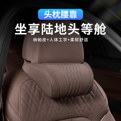 Car Memory Foam Headrest and Lumbar Support Cushion for Head, Waist, and Shoulder Support, Car Accessories, Lumbar Support Headrest Wholesale - image 3