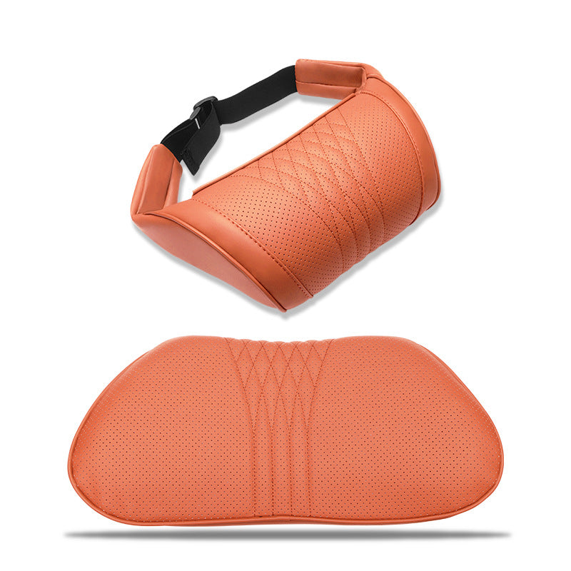 Car Memory Foam Headrest and Lumbar Support Cushion for Head, Waist, and Shoulder Support, Car Accessories, Lumbar Support Headrest Wholesale - image 5