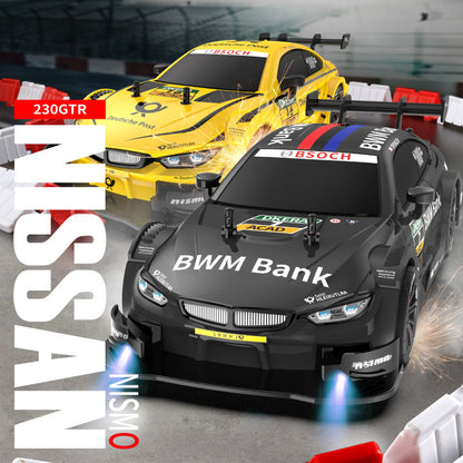 Cross-Border 1:20 Four-Wheel Drive High-Speed Drift Rc Remote Control Car Professional Racing Car with Lights Children's Toy Car Electric English Version - image 4