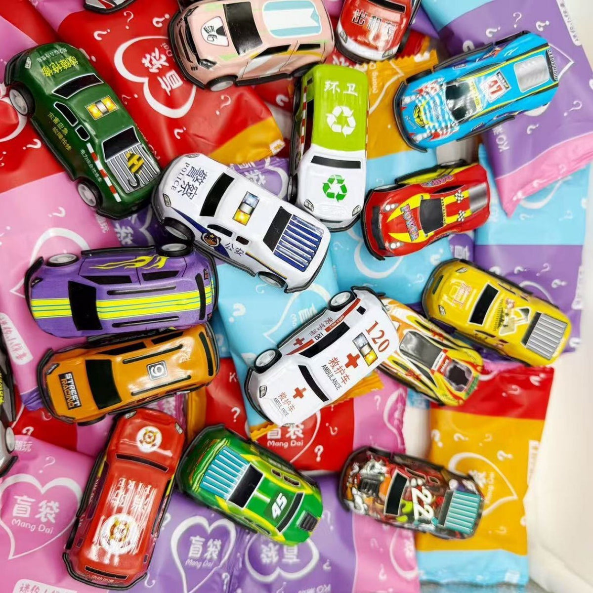 Blind Bag Alloy Car Metal Pull-Back Car Children's Boy Wholesale Toy Car Tin Car Drop Shipping Car Model - image 3