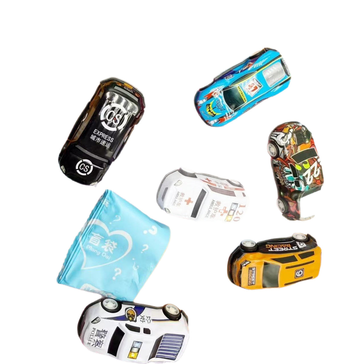 Blind Bag Alloy Car Metal Pull-Back Car Children's Boy Wholesale Toy Car Tin Car Drop Shipping Car Model - image 5