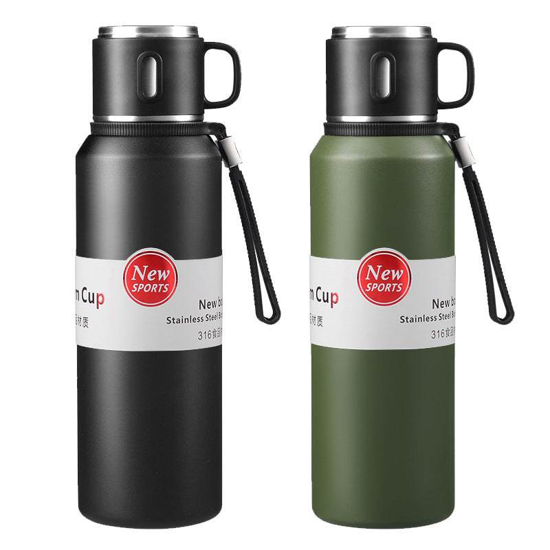 316 Stainless Steel Thermos Cup Tea Water Separation Large Capacity Outdoor Thermos Water Kettle Portable Travel Tea Cup Car - image 5