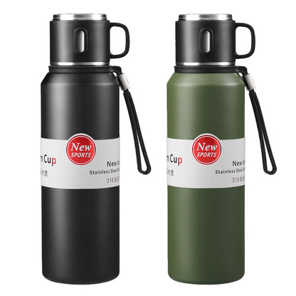 316 Stainless Steel Thermos Cup Tea Water Separation Large Capacity Outdoor Thermos Water Kettle Portable Travel Tea Cup Car - image 5