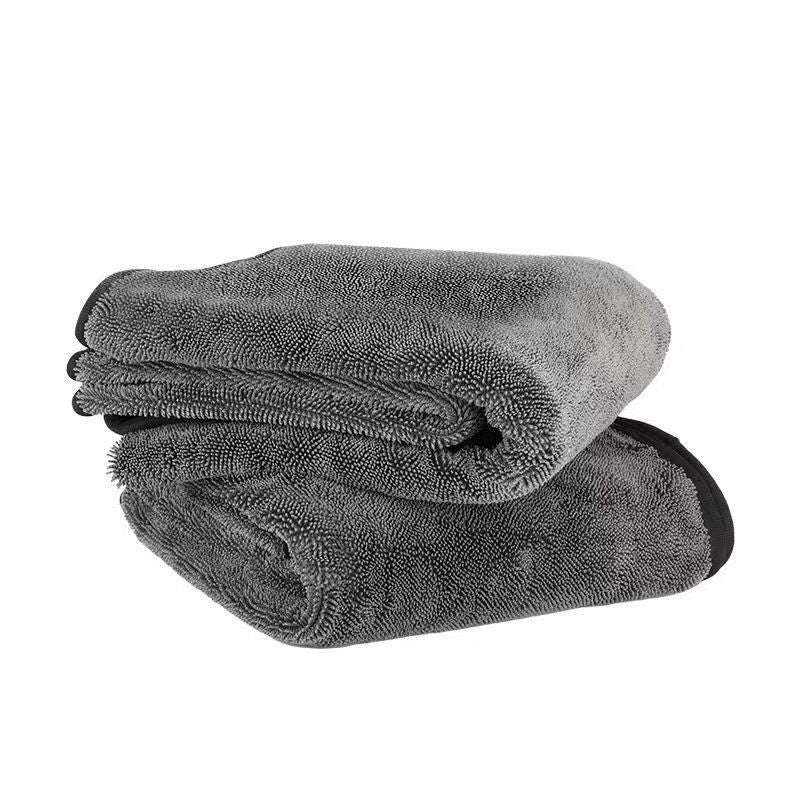 Single/Double-Sided Braided Car Cleaning Towel, Thickened Car Cleaning Towel with Edge Binding, Special Car Wash Towel, Absorbent Car Wash Towel - image 5