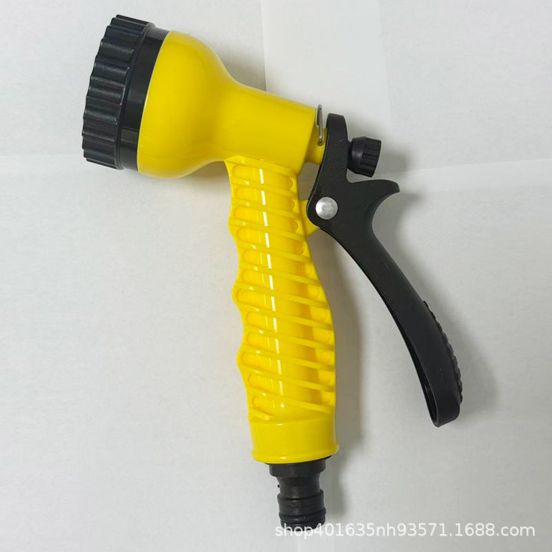 Household Car Washing Water Gun Garden Watering Multi-Purpose Seven-Function Adjustable Rotating Nozzle Quick Connector Manufacturer Wholesale - image 4