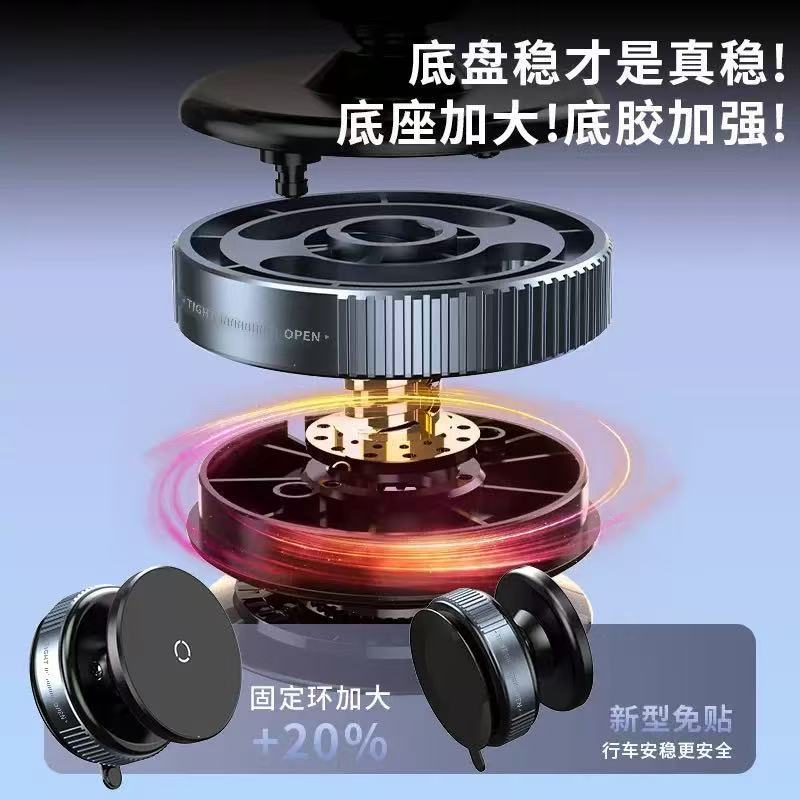 Hot Sale 360 ° Rotating Suction Cup Car Mobile Phone Holder Cross-Border Popular K009 Car Universal Magnetic Holder - image 3
