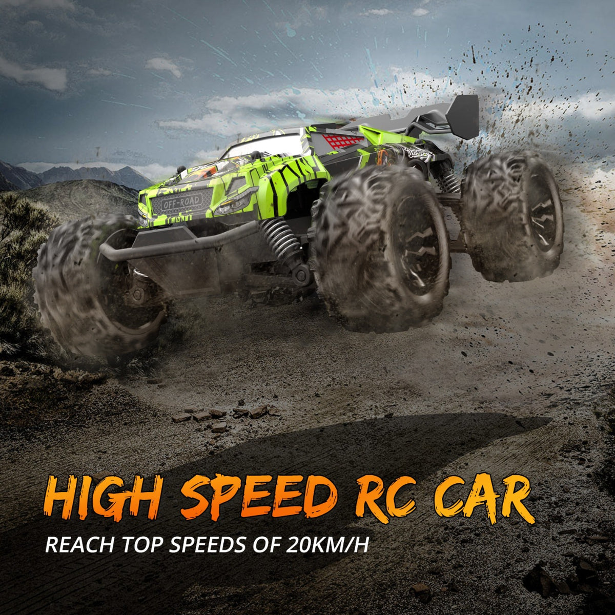 Cross-Border New 1:20 Remote Control Off-Road Vehicle 2.4g Drift Racing Racing Climbing High-Speed Vehicle Kidsren's Toy Car - image 3