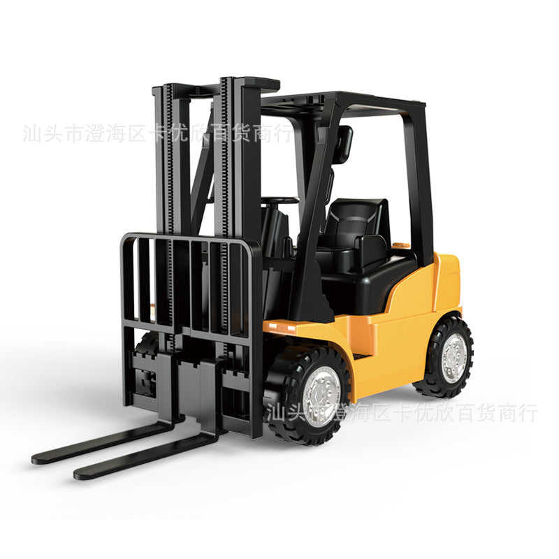 Cross-Border Children's Alloy Toy Car Mini Pull-Back Engineering Vehicle Toy Construction Engineering Forklift Boy Toy Model - image 5