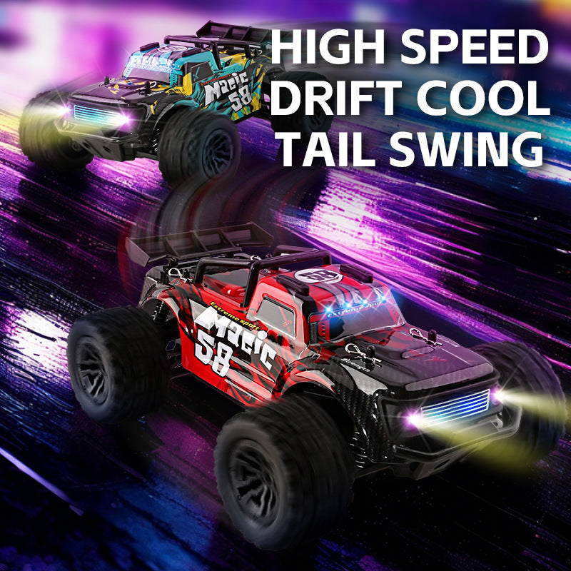 Cross-Border New 1:20 Off-Road High-Speed Remote Control Car Climbing Electric Lighting 2.4g Racing Drift Rc Racing Toy - image 3