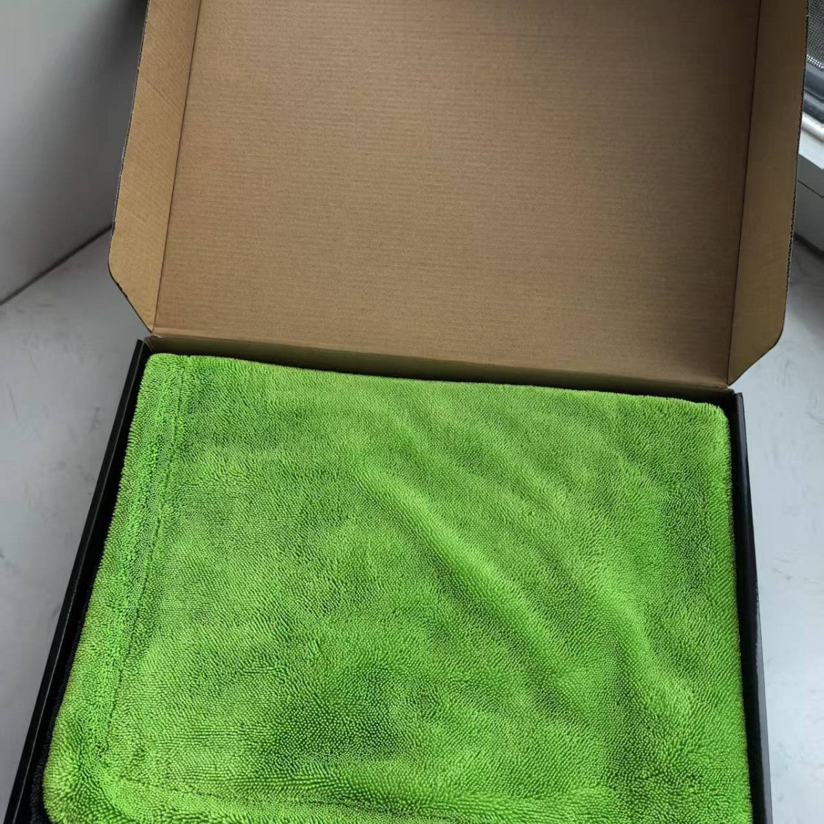Twisted Braid Car Wash Towel Glass Cleaning Enlarged and Thickened Super Absorbent No Trace Car Wipe Towel Cross-Border - image 2