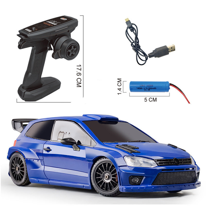 Cross-Border Landa Technology Ld2801 Four-Wheel Drive Full-Scale P Model 1/28 Drift Rc Remote Control Car DIY Electric Toy - image 1
