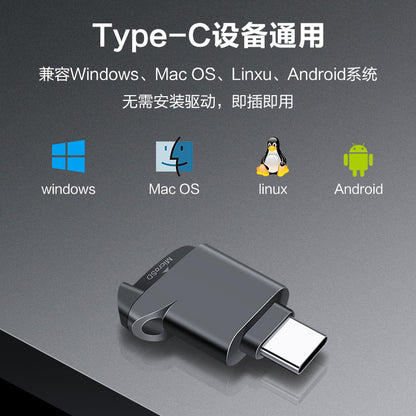 Source Factory Wholesale Typec2.0 Card Reader Tf Mini Car Memory Card Storage Card Typec Card Reader - image 4