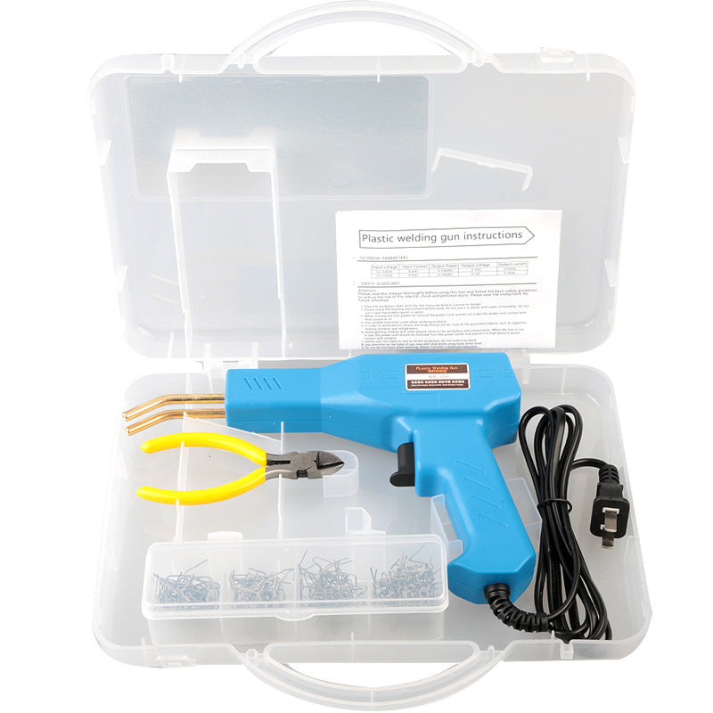 Plastic Parts Breakage Repair Tool Car Bumper Repair Kit Hot Melt Welding Gun Crack Welding Machine Nailer - image 5