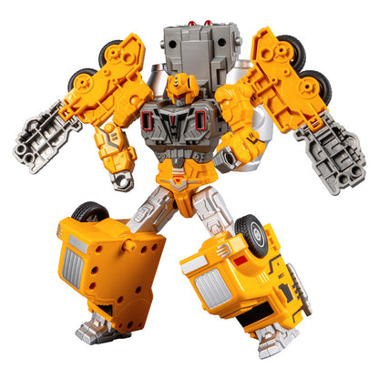 Simulation Inertia Truck Engineering Vehicle Model Cool Mixer Truck Transforming Robot Boy Gift Children's Toy - image 5
