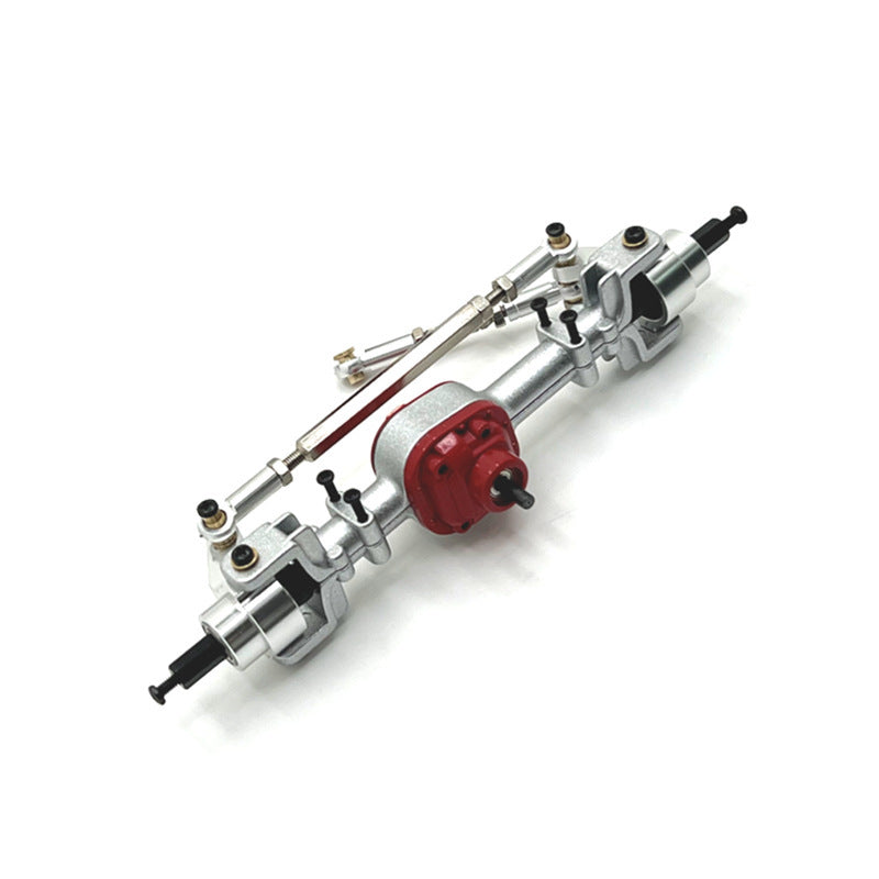 Mangniu 1/12 Mn82 Lc79 Mn78 Remote Control Car Spare Parts Metal Upgrade Motorcycle Front and Rear Axle Assembly - image 1