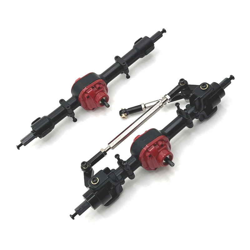 Mangniu 1/12 Mn82 Lc79 Mn78 Remote Control Car Spare Parts Metal Upgrade Motorcycle Front and Rear Axle Assembly - image 2