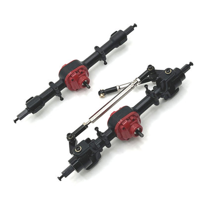 Mangniu 1/12 Mn82 Lc79 Mn78 Remote Control Car Spare Parts Metal Upgrade Motorcycle Front and Rear Axle Assembly - image 2