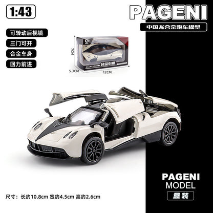 1:43 Alloy Car Model Pull-Back Toy Simulation Alloy Model Gift Cross-Border Alloy Sports Car Toy Wholesale - image 4