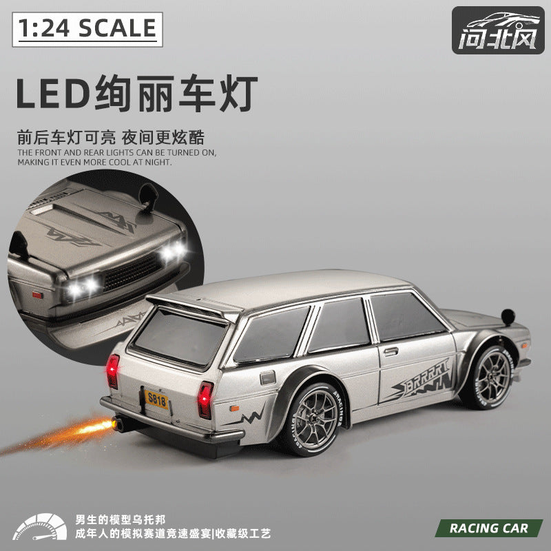 New Model 1:24 Rc Remote Control Car with Proportional Throttle and Steering, Entry-Level Drift, Flame-Spewing Tail Lights, Drift Car for Cross-Border - image 4