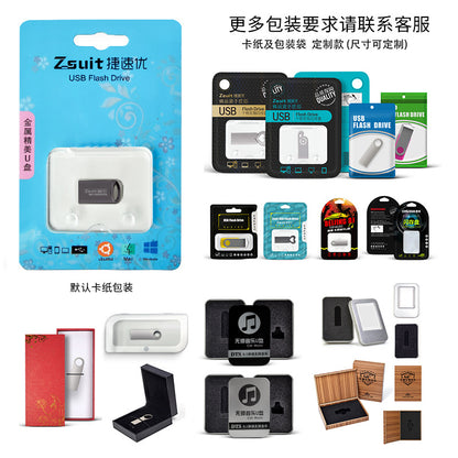 Jisuyou Mini USB Flash Drive Wholesale High-Speed Car Music Song USB Flash Drive Business Office 128g Large Capacity USB Flash Drive - image 4