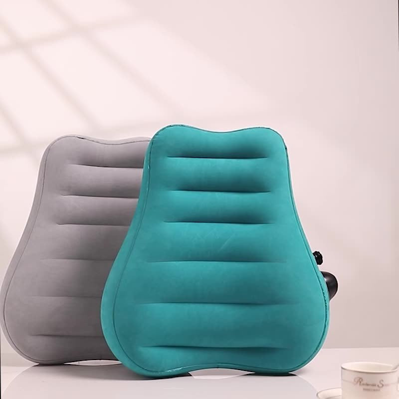 New Yilu Inflatable Lumbar Cushion, Airplane Travel Lumbar Support, Car High-Speed Rail Lumbar Support, Portable Lumbar Pillow, Sedentary Waist Support Pillow - image 3