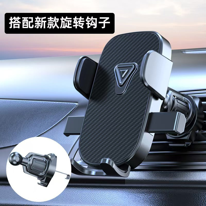 Car Mobile Phone Holder 2025 New Car Air Outlet Spiral Inverted Hook Multi-Function Navigation Mobile Phone Holder - image 1