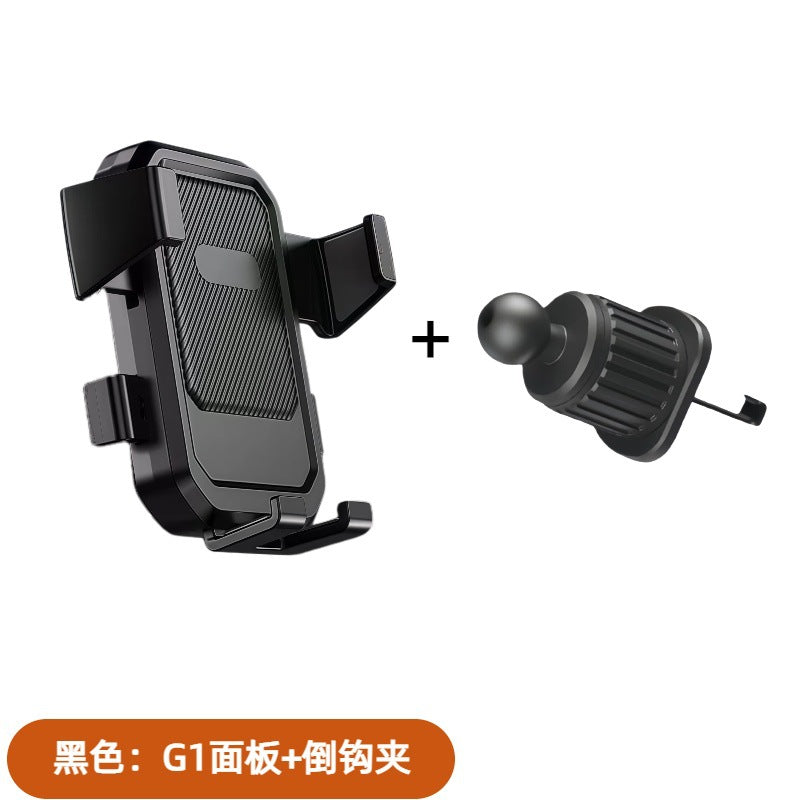 Car Mobile Phone Holder 2025 New Car Air Outlet Spiral Inverted Hook Multi-Function Navigation Mobile Phone Holder - image 3
