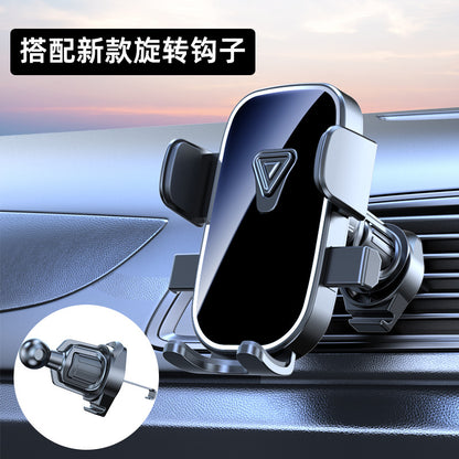 Car Mobile Phone Holder 2025 New Car Air Outlet Spiral Inverted Hook Multi-Function Navigation Mobile Phone Holder - image 4
