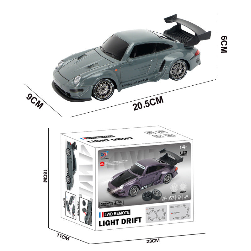 Rc Professional Variable Speed Four-Wheel Drive Drift Remote Control Car for Kidsren and Boys Artificial Charging Remote Control Car Model Toy Car - image 3
