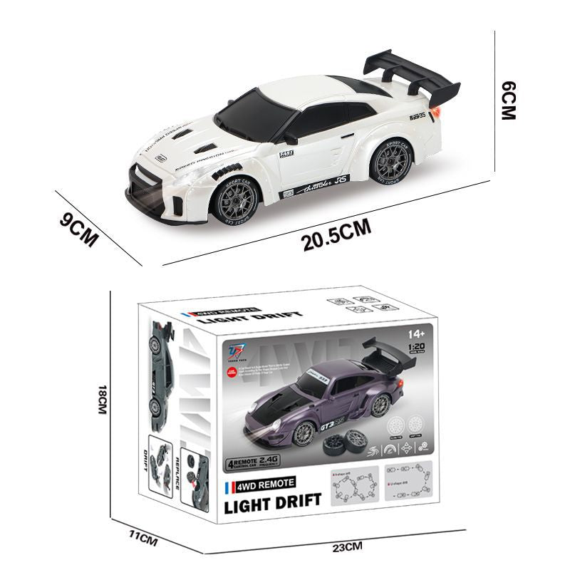 Cross-Border Rc Variable Speed Four-Wheel Drive Drift Remote Control Car for Kidsren and Boys Artificial Charging Remote Control Racing Model Toy Car - image 4