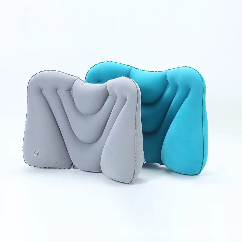 Inflatable Lumbar Pillow, Lumbar Support Cushion, Leisure Office Travel, Car, Airplane, High-Speed Rail Lumbar Support, Direct Sales from the Manufacturer - image 2