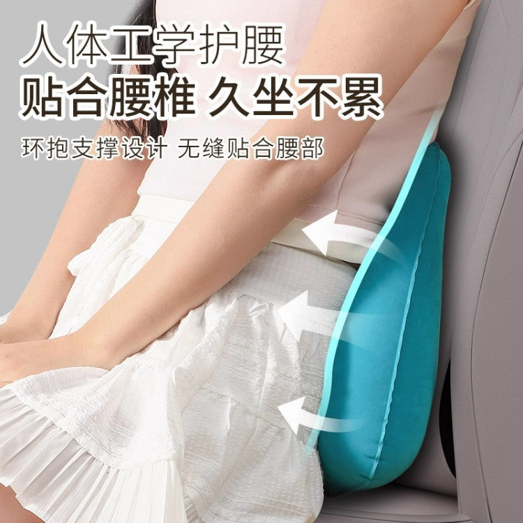 Inflatable Lumbar Pillow, Lumbar Support Cushion, Leisure Office Travel, Car, Airplane, High-Speed Rail Lumbar Support, Direct Sales from the Manufacturer - image 3