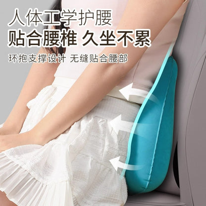 Inflatable Lumbar Pillow, Lumbar Support Cushion, Leisure Office Travel, Car, Airplane, High-Speed Rail Lumbar Support, Direct Sales from the Manufacturer - image 3